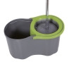 Rotierender Wischmopp mit rundem Wischelement und 16L Eimer Super Mop 