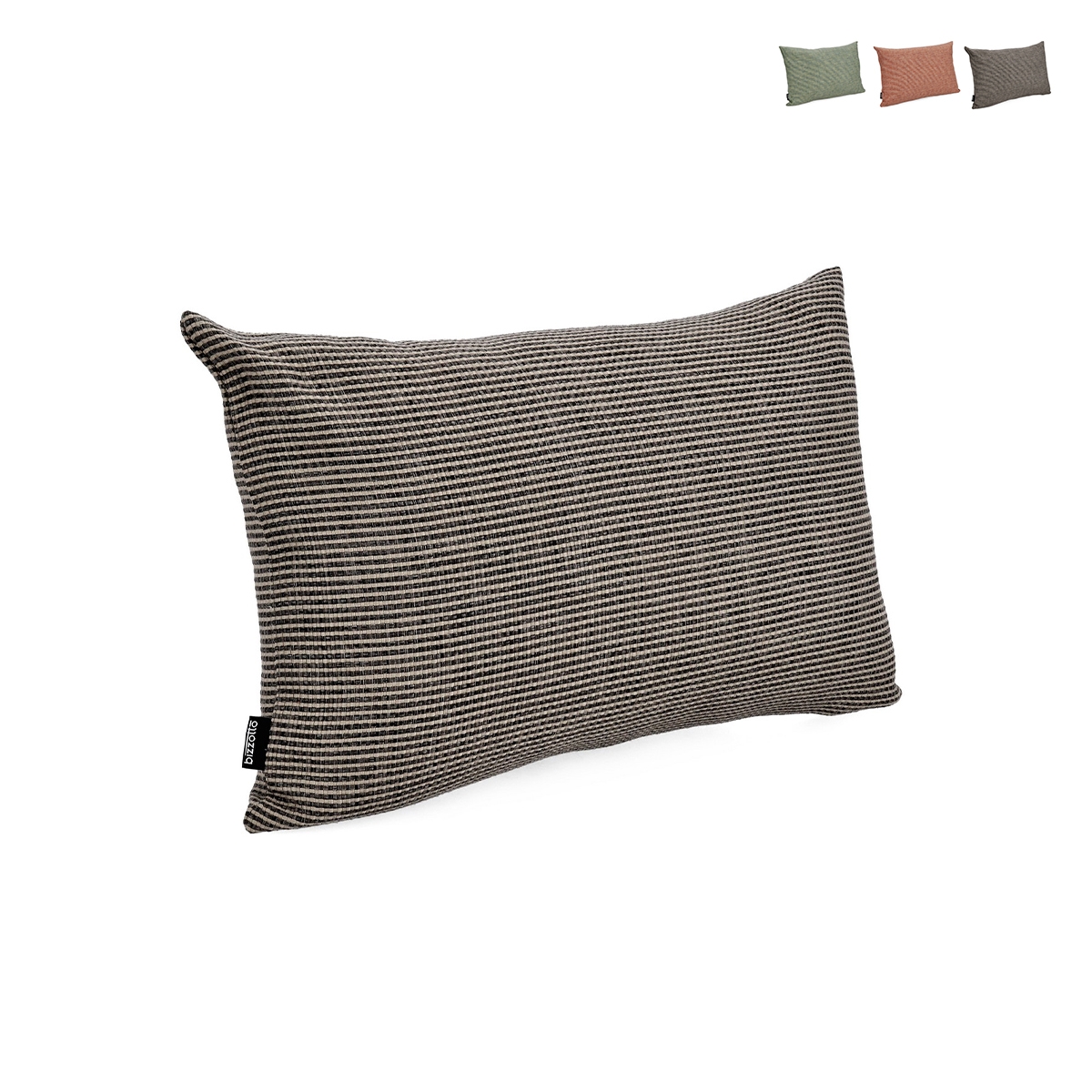 Wasserabweisendes rechteckiges Outdoor-Kissen 60x40cm melange Merve