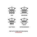 2-teilige Pfannenset Aluminium Antihaft Schwarz mit Holzgriff Fuji Katalog