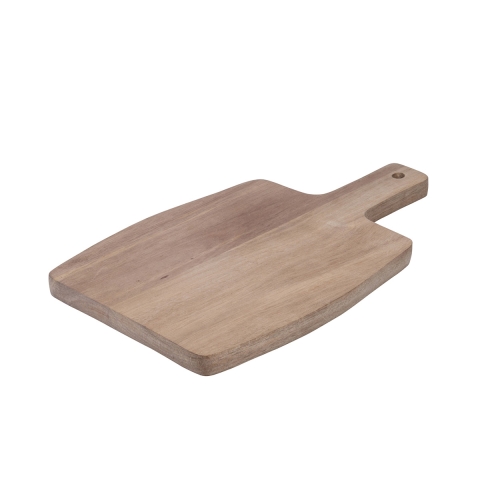 Kleines Schneidebrett aus Akazienholz mit Griff 32x19x1,5 cm Fiskar Aktion