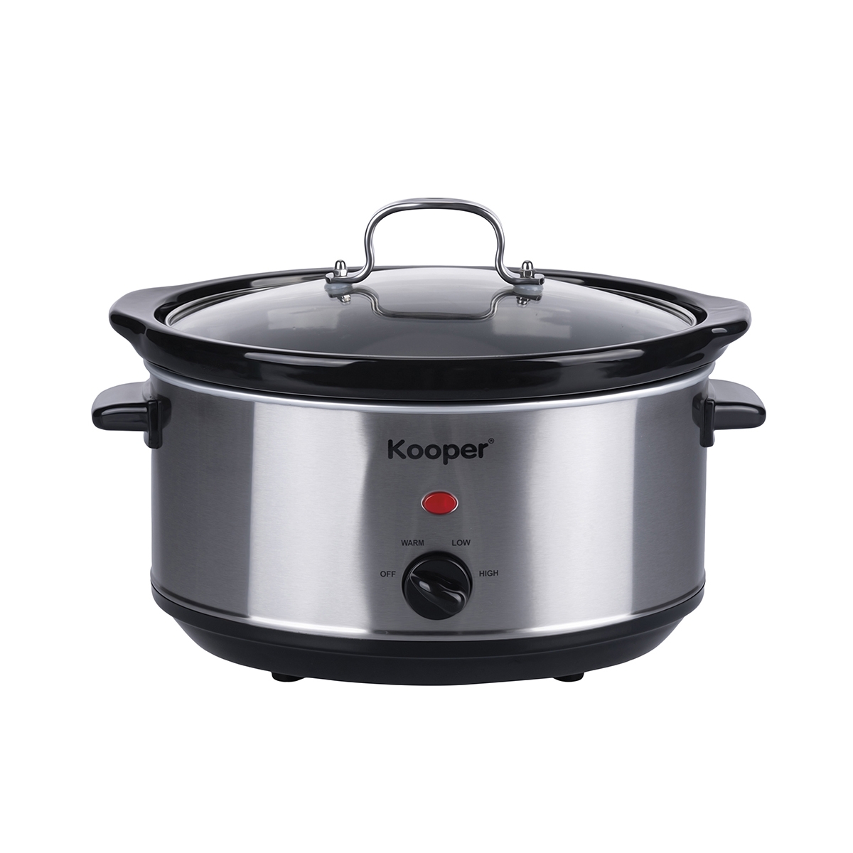 Elektrischer Slow Cooker aus Edelstahl 3,5 L 200W Valentina Aktion
