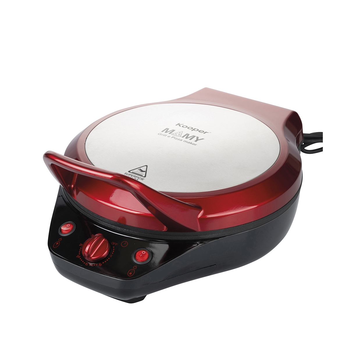 Pizza- und Grillofen mit doppelter Antihaftplatte 1200W Mamy Aktion Pizza- und Grillofen mit doppelter Antihaftplatte 1200W Mamy Aktion