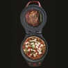 Pizza- und Grillofen mit doppelter Antihaftplatte 1200W Mamy Eigenschaften