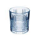 Set aus 6 Gläsern für Wasser 340 ml aus dekoriertem Glas Dublin Verkauf