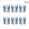 Set aus 6 Gläsern für Wasser 340 ml aus dekoriertem Glas Dublin Aktion