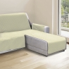 Sofaüberwurf für 3-Sitzer mit reversibler Ottomane 240x305 cm Lupra Auswahl