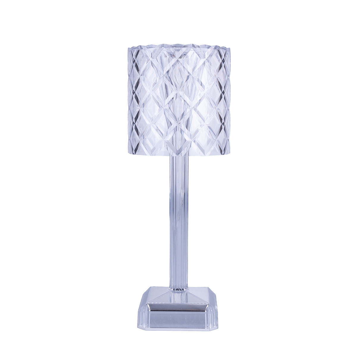 Touch-Lampe RGB wiederaufladbar mit Fernbedienung und 4 Funktionen Diamond Palace