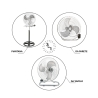 3in1 Stand-, Tisch- und Wandventilator, höhenverstellbar Planetarium Lagerbestand