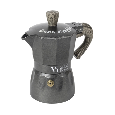 Mokkakanne für 6 Tassen mit Holzgriff-Effekt Buon Caffè Aktion