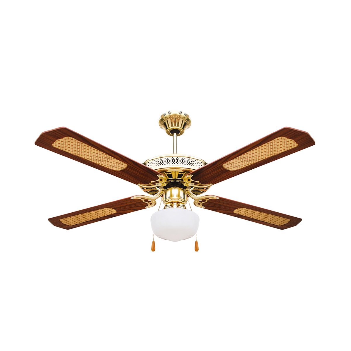 Deckenventilator 4 Flügel mit Licht und Rückwärtsfunktion 70W Windy Aktion Deckenventilator 4 Flügel mit Licht und Rückwärtsfunktion 70W Windy Aktion