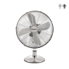 Kurnel Tischventilator aus Stahl mit 3 Flügeln Ø30 und einstellbarer Geschwindigkeit Aktion