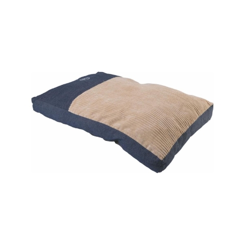 Hundematte 75x50 cm aus Jeans und abnehmbarem Samtbezug Zimba Aktion
