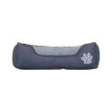 Hundebett für drinnen 46x38cm gepolstert rutschfester Boden Raviya Sales