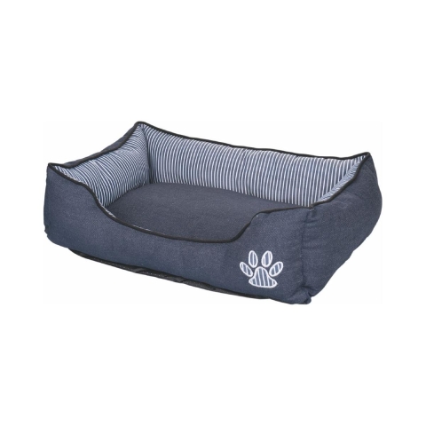 Hundebett für drinnen 46x38cm gepolstert rutschfester Boden Raviya Aktion