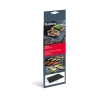 Set von 2 antihaftbeschichteten Grillmatten 40x33 cm, schützend, Fira Sales