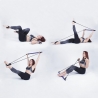 Multifunktionale Pilates-Yoga-Stange mit Tera Widerstandsbändern Verkauf