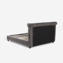 Chesterfield Doppelbett 160x190cm in Kunstleder Chur Kosten