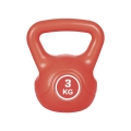 Kettlebell 3 kg rutschfest Krafttraining Makro Aktion