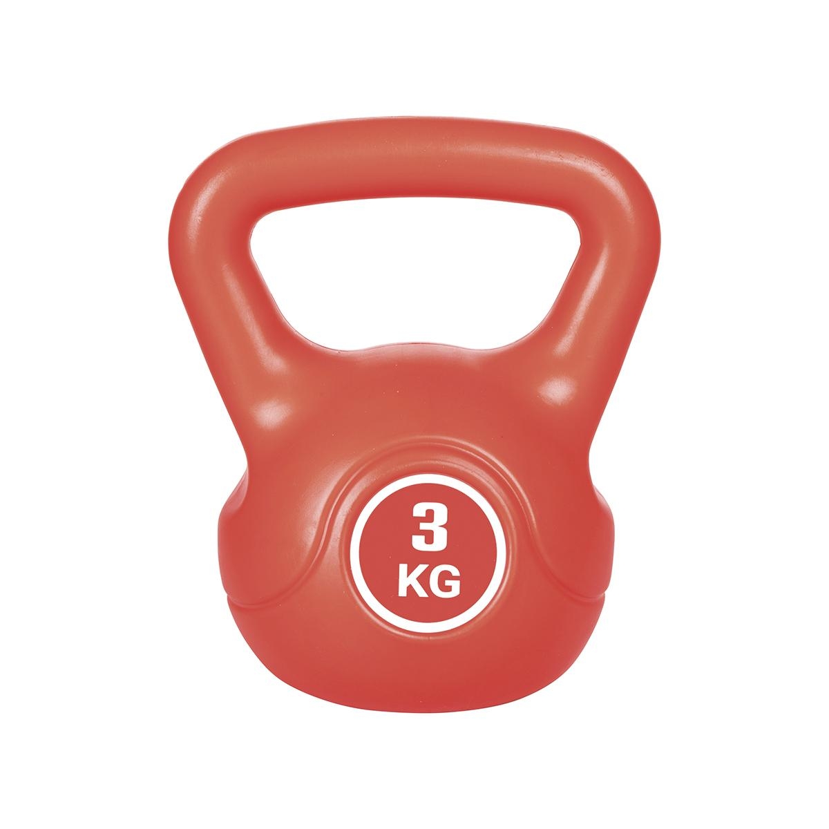 Kettlebell 3 kg rutschfest Krafttraining Makro