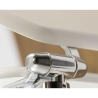 Universaler WC-Sitz mit Softclose-Funktion aus glänzendem MDF Ravya Sales
