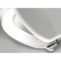 Universaler WC-Sitz mit Softclose-Funktion aus glänzendem MDF Ravya Rabatte
