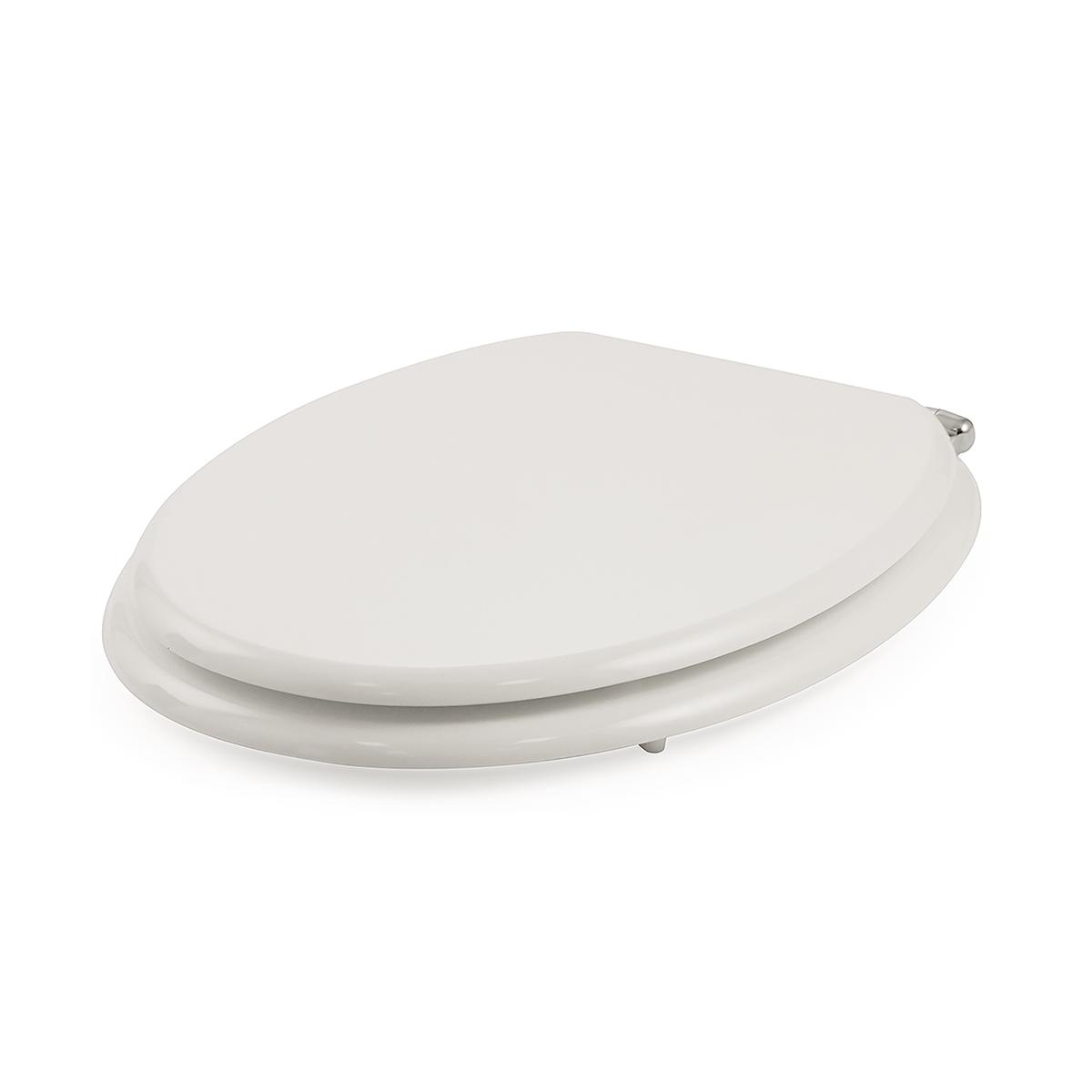 Universaler WC-Sitz mit Softclose-Funktion aus glänzendem MDF Ravya
