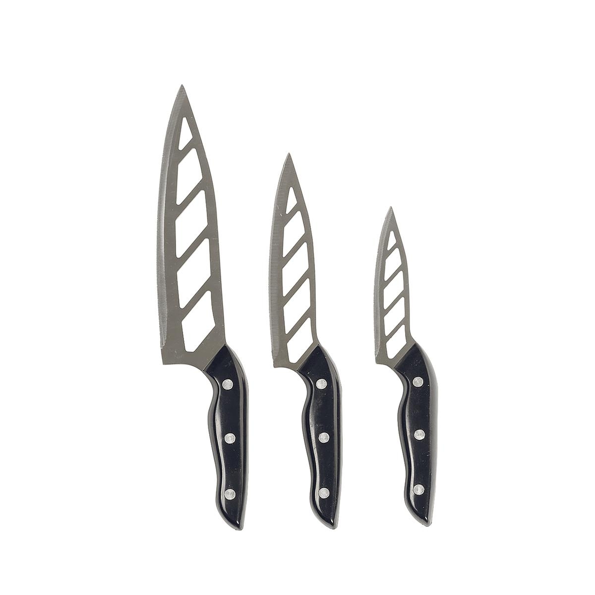 Set 3 Universalmesser Edelstahlklinge genieteter Griff Tavina Aktion Set 3 Universalmesser Edelstahlklinge genieteter Griff Tavina Aktion