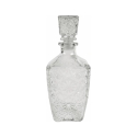 Set aus Glasflasche für Likör + 6 Gläser Diamante Sales
