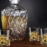 Set aus Glasflasche für Likör + 6 Gläser Diamante Verkauf