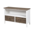 Shabby Chic TV-Möbel aus Holz mit 2 Schubladen Terosk Aktion