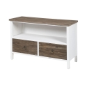 Shabby Chic TV-Möbel aus Holz mit 2 Schubladen Terosk Angebot
