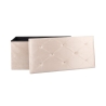 Makino Mehrzweck-Sitzbank mit Samteffekt 76x37,5x38cm Verkauf