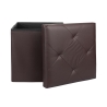 Multifunktionaler Aufbewahrungshocker quadratisch 38x38xH.38cm Zilkov Katalog