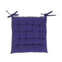 Set aus 5 Stuhlkissen 40x40 cm mit Bändern für Küche Lomake 
