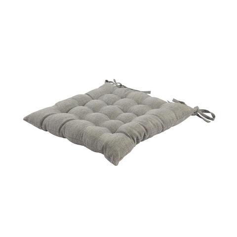 Kissen für Küchenstühle mit Bändern 40x40 cm Leinenoptik Alara Aktion