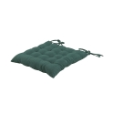 Kissen für Küchenstühle mit Bändern 40x40 cm Leinenoptik Alara 