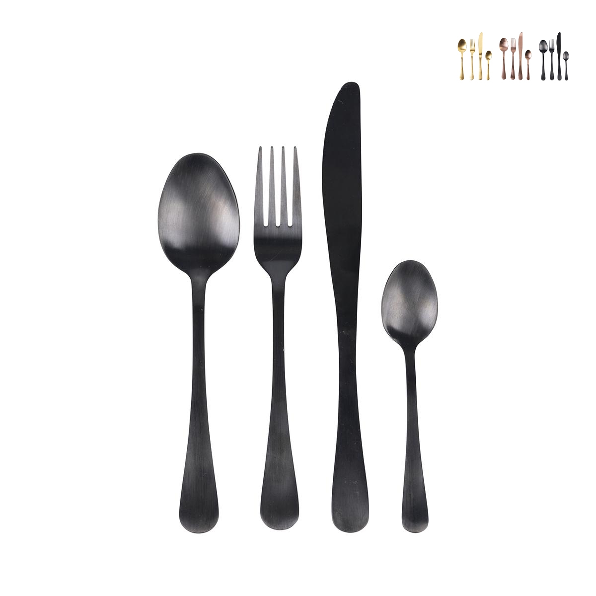 Set aus 24 Besteckteilen Edelstahl 18/0 satiniert 5th Avenue Aktion Set aus 24 Besteckteilen Edelstahl 18/0 satiniert 5th Avenue Aktion