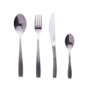Set aus 24 Edelstahl-Besteckteilen mit gehämmerter Griffoptik Harlem Katalog