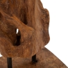 Handgeschnitzte Skulptur im ethnischen Stil aus Teakholz Taka Rabatte