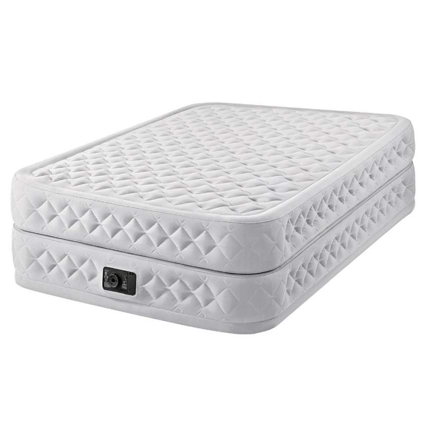 Intex Aufblasbares Bett Elektrische 2 Personen Foam Top Bed Fiber-tech