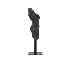 Dekorative Skulptur Büste Frau aus schwarzem Harz Afrodite Angebot