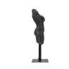 Dekorative Skulptur Büste Frau aus schwarzem Harz Afrodite Angebot