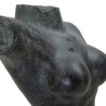Dekorative Skulptur Büste Frau aus schwarzem Harz Afrodite Sales