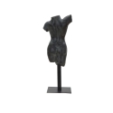 Dekorative Skulptur Büste Frau aus schwarzem Harz Afrodite Rabatte