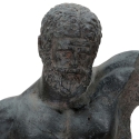 Büste Skulptur aus schwarzem Harz Ercole Angebot