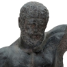 Büste Skulptur aus schwarzem Harz Ercole Angebot