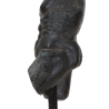 Büste Skulptur aus schwarzem Harz Ercole Sales
