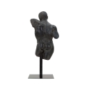 Büste Skulptur aus schwarzem Harz Ercole Katalog