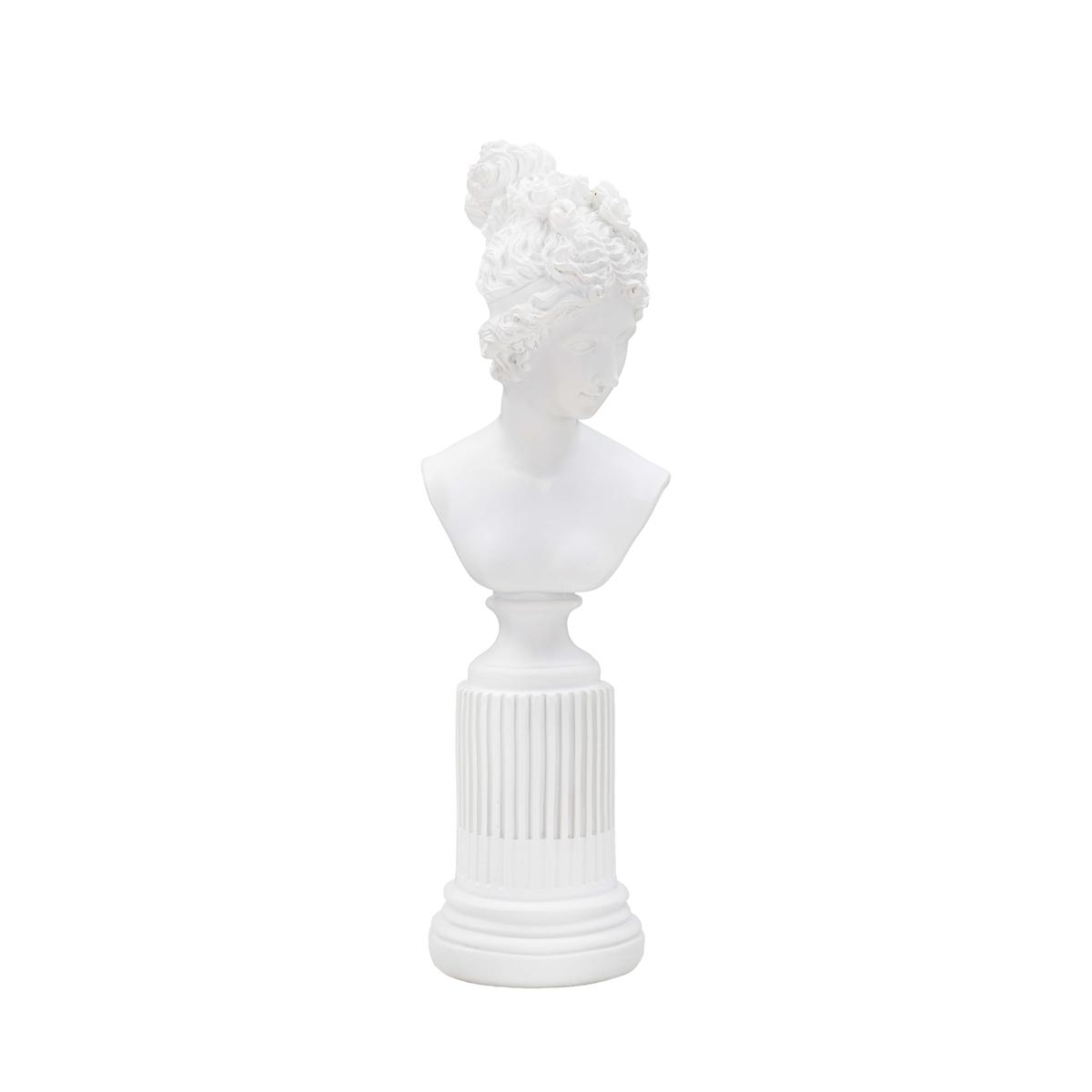 Klassischer Damen-Büstenstatuette aus weißem Harz Era Aktion Klassischer Damen-Büstenstatuette aus weißem Harz Era Aktion