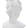 Klassischer Damen-Büstenstatuette aus weißem Harz Era Sales
